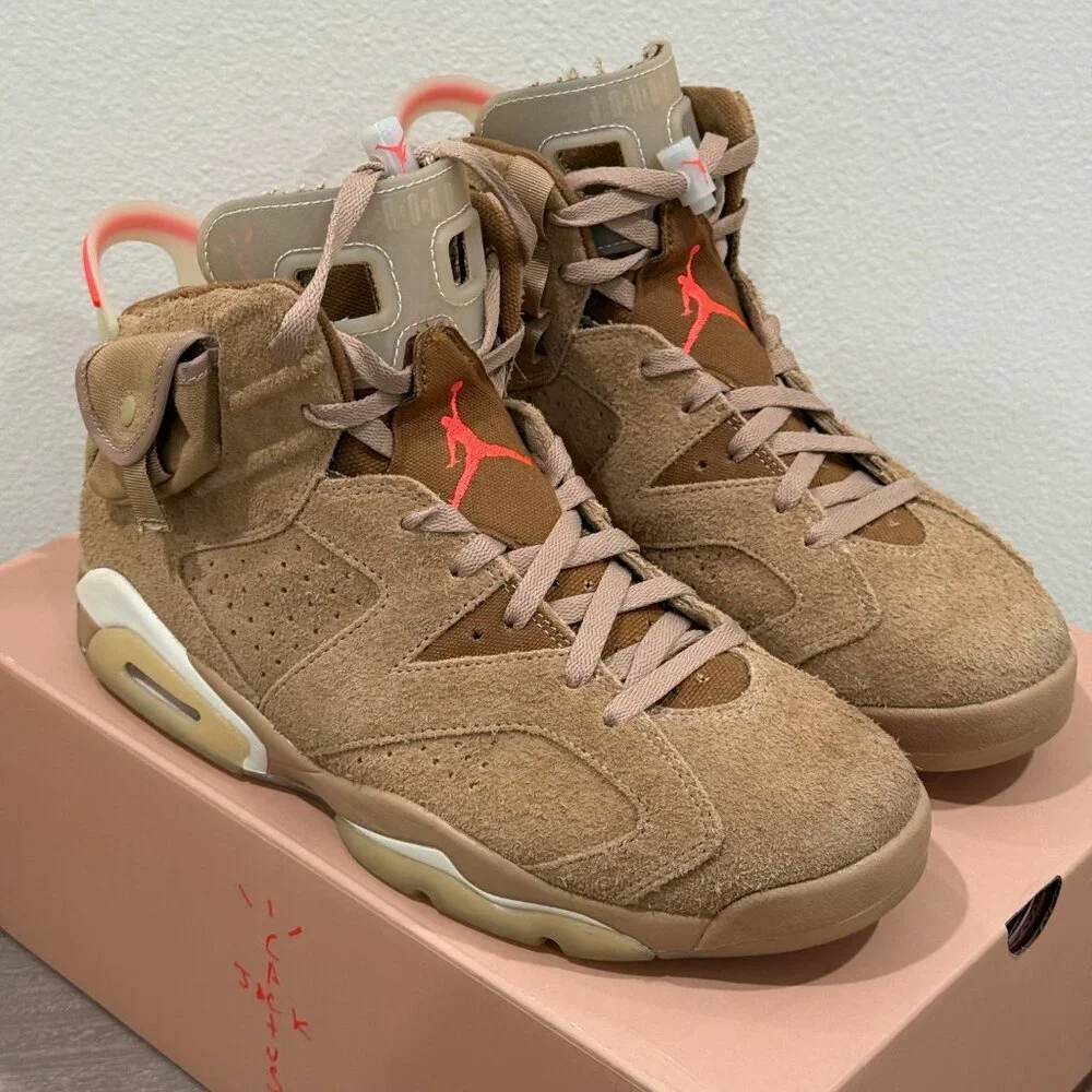 Jordan 6 Retro Travis Scott British Khaki